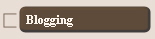 Blogging