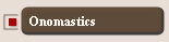 Onomastics