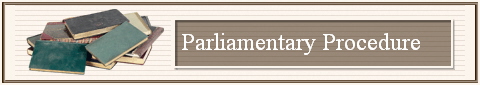 Parliamentary Procedure